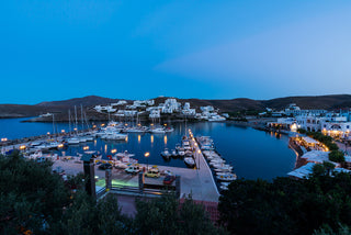 Loutra Thermal Springs in Kythnos