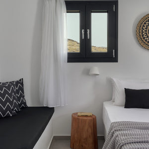 Thermia Suites Boutique Hotel Kythnos Island Greece Deluxe Double Room with Pool View