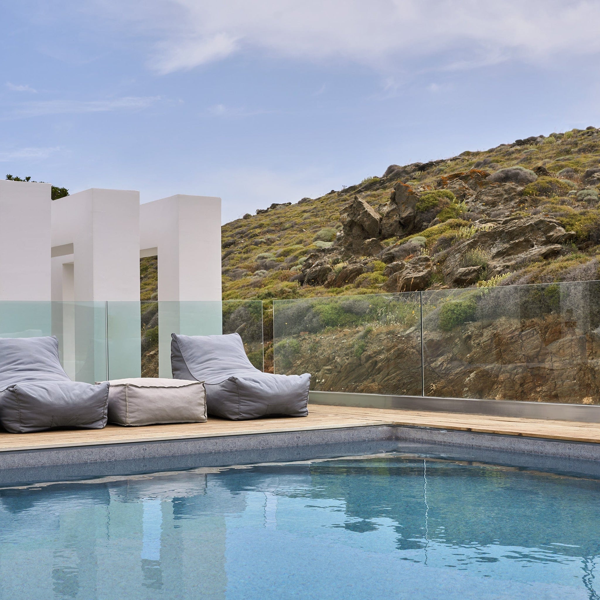 Standard Double Room with Side Sea View