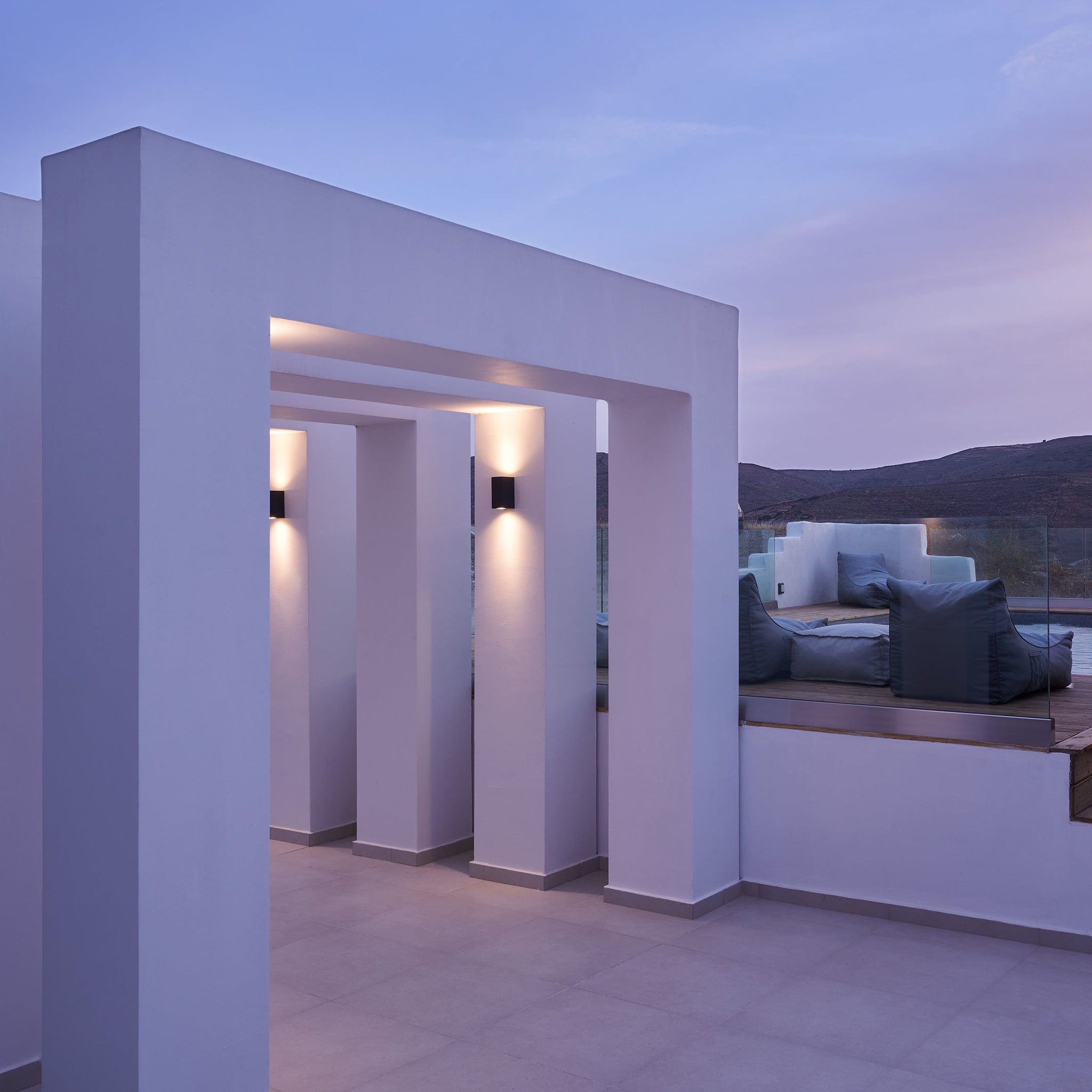 Thermia Suites Boutique Hotel Kythnos Island Greece Standard Double Room with Side Sea View
